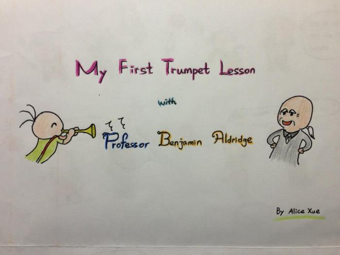 My First Trumpet Lesson with Benjamin Aldridge 1
